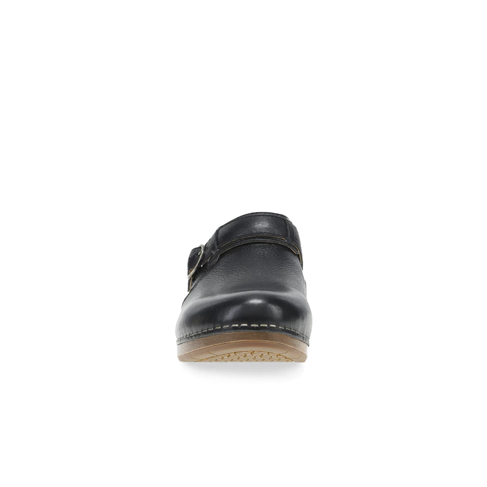 Dansko Millie Black Waxy Milled