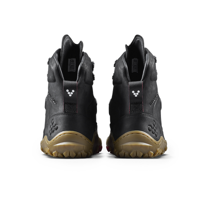 Vivobarefoot Tracker Leather At II Mens Obsidian
