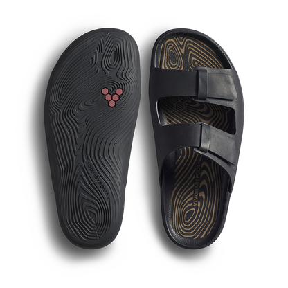 Vivobarefoot Sensus Yin Slide Mens Obsidian