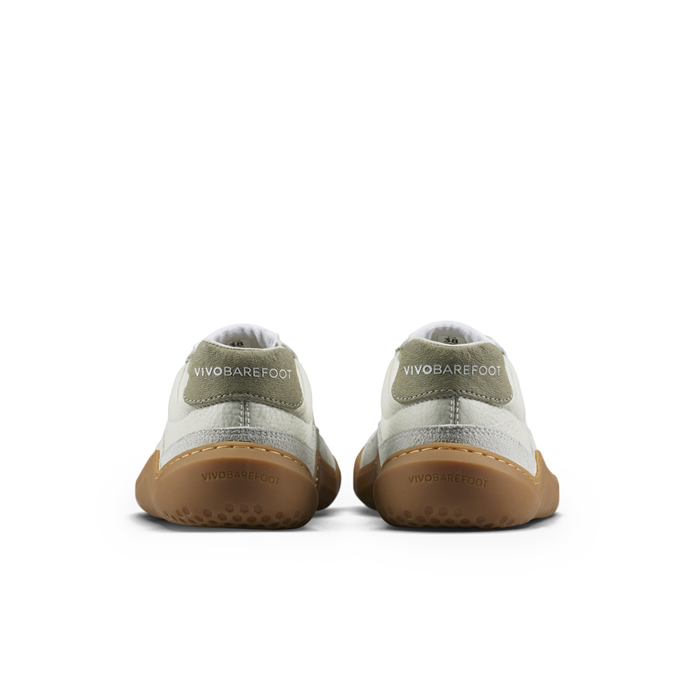 Vivobarefoot Gobi III Sneaker Leather Mens Limestone Dusty Green