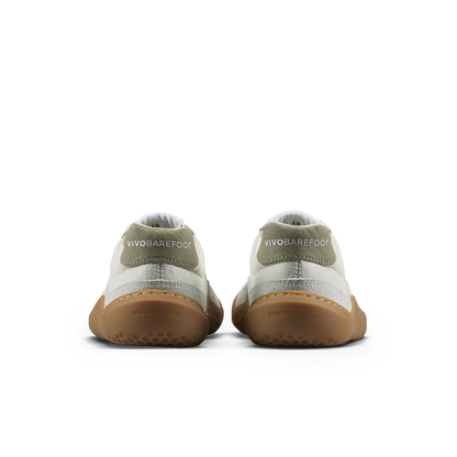 Vivobarefoot Gobi III Sneaker Leather Mens Limestone Dusty Green