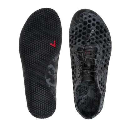Vivobarefoot Ultra III JJF Mens Obsidian / Dark Shadow