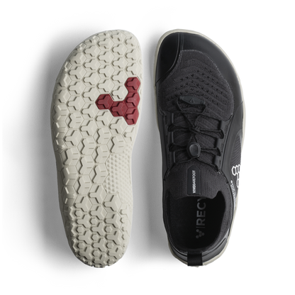 Vivobarefoot Primus Trail Knit FG Mens Obsidian/Sandstone
