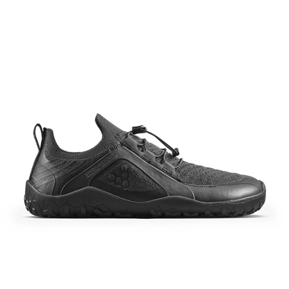 Vivobarefoot Primus Trail Knit FG Grounded Mens Obsidian/Obsidian