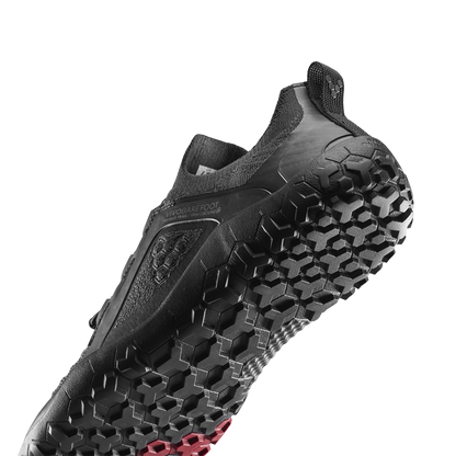 Vivobarefoot Primus Trail Knit FG Grounded Mens Obsidian/Obsidian