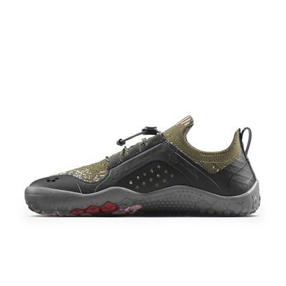 Vivobarefoot Primus Trail Knit FG Mens Dark Olive