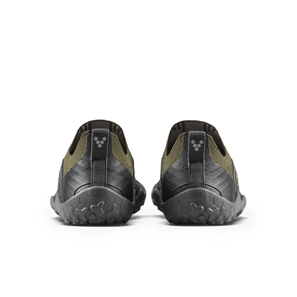 Vivobarefoot Primus Trail Knit FG Mens Dark Olive