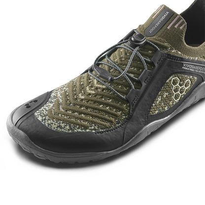 Vivobarefoot Primus Trail Knit FG Mens Dark Olive