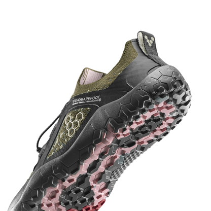 Vivobarefoot Primus Trail Knit FG Mens Dark Olive