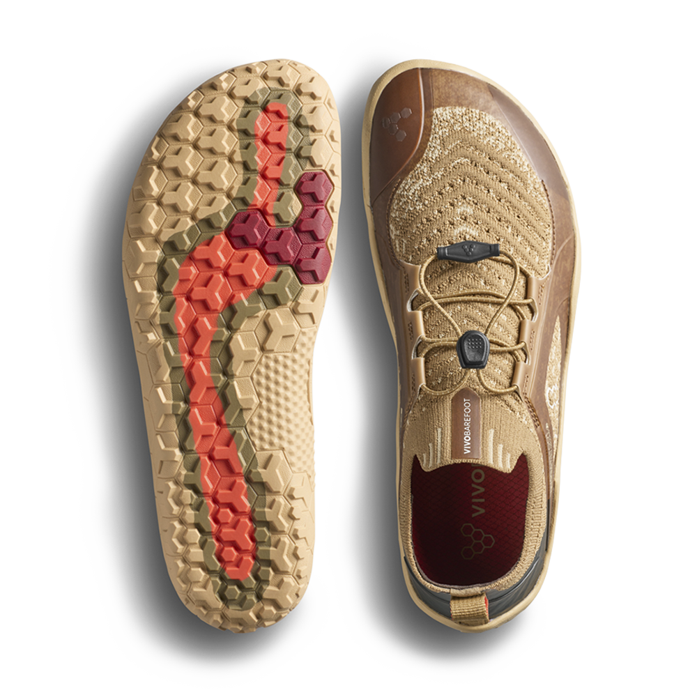 Vivobarefoot Primus Trail Knit FG Mens Wood