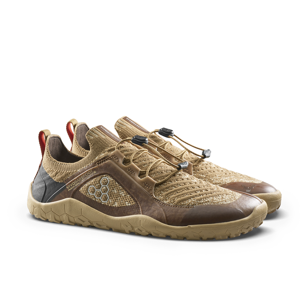 Vivobarefoot Primus Trail Knit FG Mens Wood