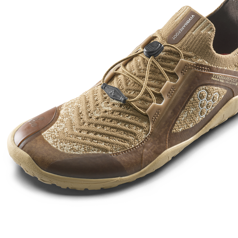 Vivobarefoot Primus Trail Knit FG Mens Wood