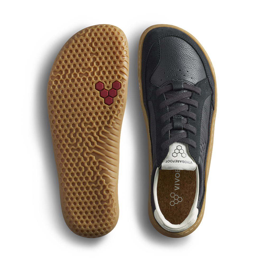 Vivobarefoot Gobi III Sneaker Leather Womens Obsidian