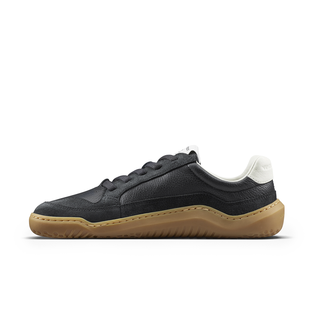 Vivobarefoot Gobi III Sneaker Leather Womens Obsidian