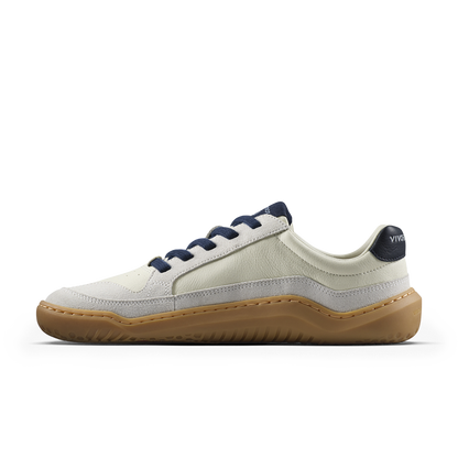 Vivobarefoot Gobi III Sneaker Leather Mens Limestone/Seaborne