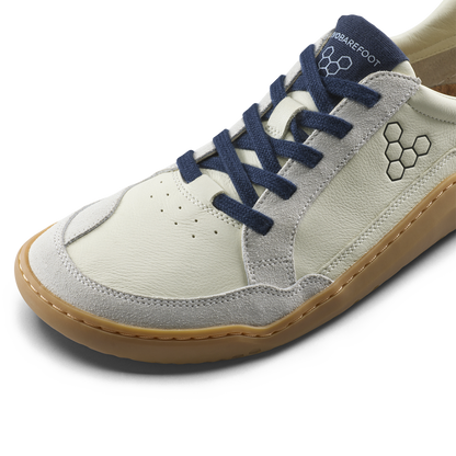 Vivobarefoot Gobi III Sneaker Leather Mens Limestone/Seaborne