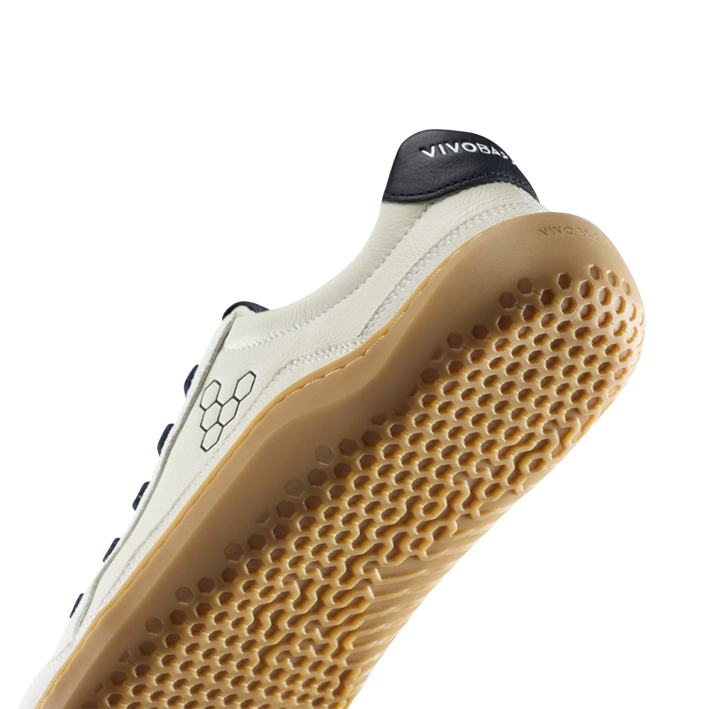 Vivobarefoot Gobi III Sneaker Leather Mens Limestone/Seaborne