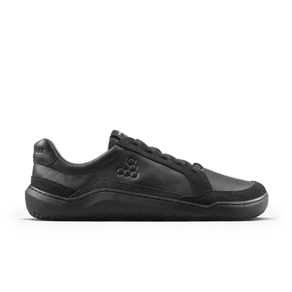 Vivobarefoot Gobi III Sneaker Leather Mens Triple Obsidian