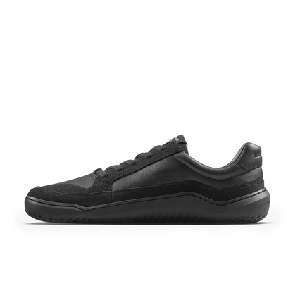 Vivobarefoot Gobi III Sneaker Leather Mens Triple Obsidian