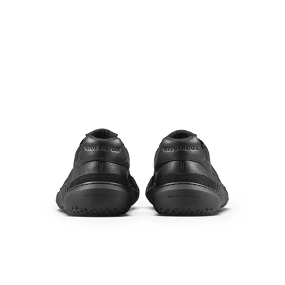 Vivobarefoot Gobi III Sneaker Leather Mens Triple Obsidian
