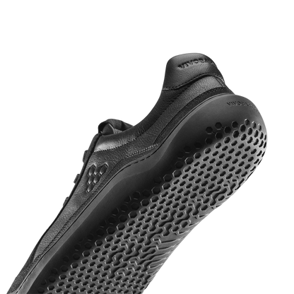 Vivobarefoot Gobi III Sneaker Leather Mens Triple Obsidian