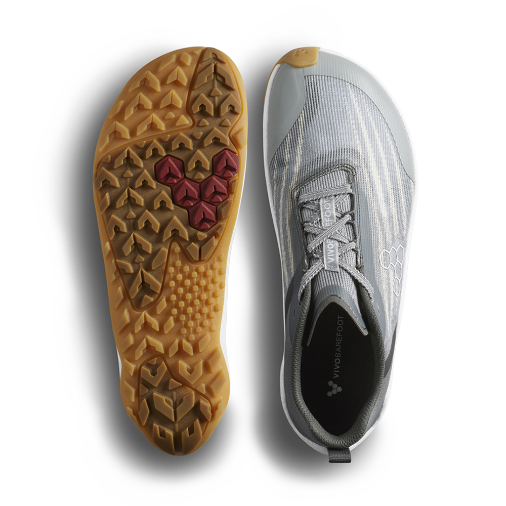 Vivobarefoot Primus Trail Flow Mens Storm Cloud