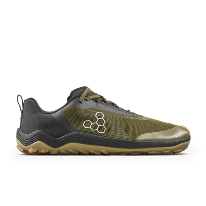Vivobarefoot Primus Trail Flow Mens Dark Olive/Gum
