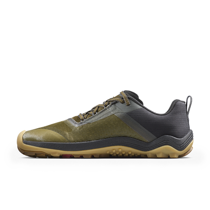 Vivobarefoot Primus Trail Flow Mens Dark Olive/Gum
