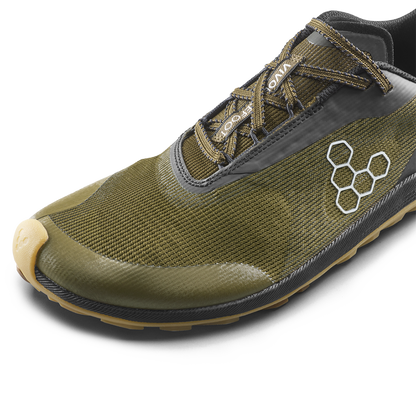 Vivobarefoot Primus Trail Flow Mens Dark Olive/Gum