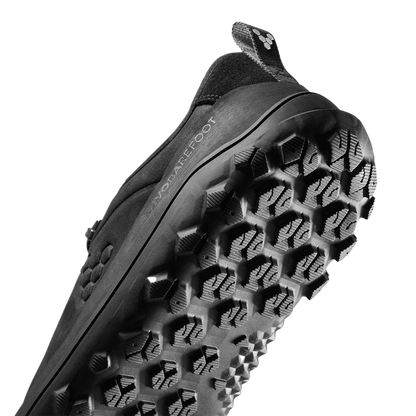 Vivobarefoot Tracker Leather Low Mens Obsidian