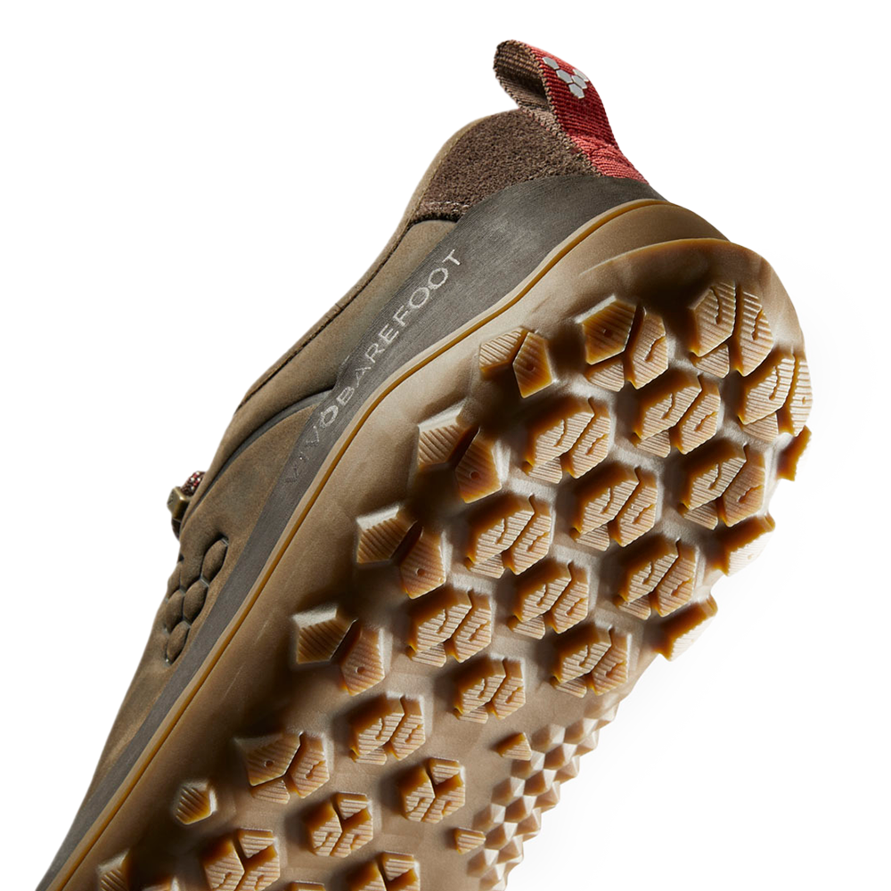 Vivobarefoot Tracker Leather Low Mens Bracken