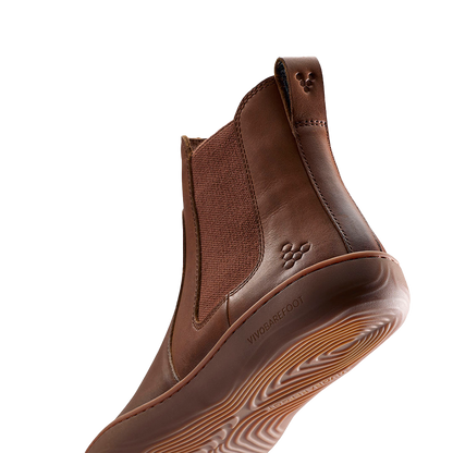 Vivobarefoot Sensus Chelsea Mens Dark Tan