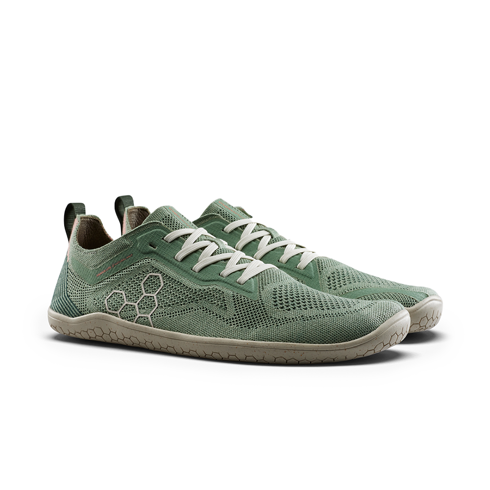 Vivobarefoot Primus Lite Knit Natural Mens Dusty Green
