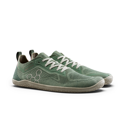 Vivobarefoot Primus Lite Knit Natural Mens Dusty Green