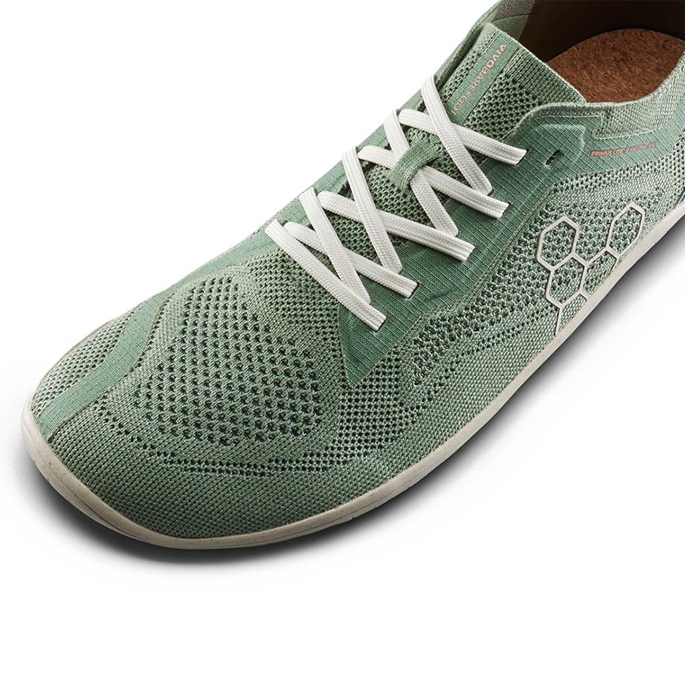 Vivobarefoot Primus Lite Knit Natural Mens Dusty Green