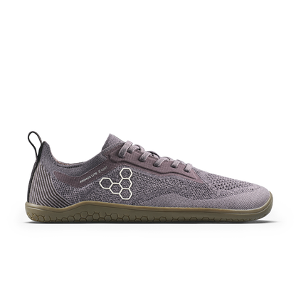 Vivobarefoot Primus Lite Knit Natural Mens Dark Gull Grey