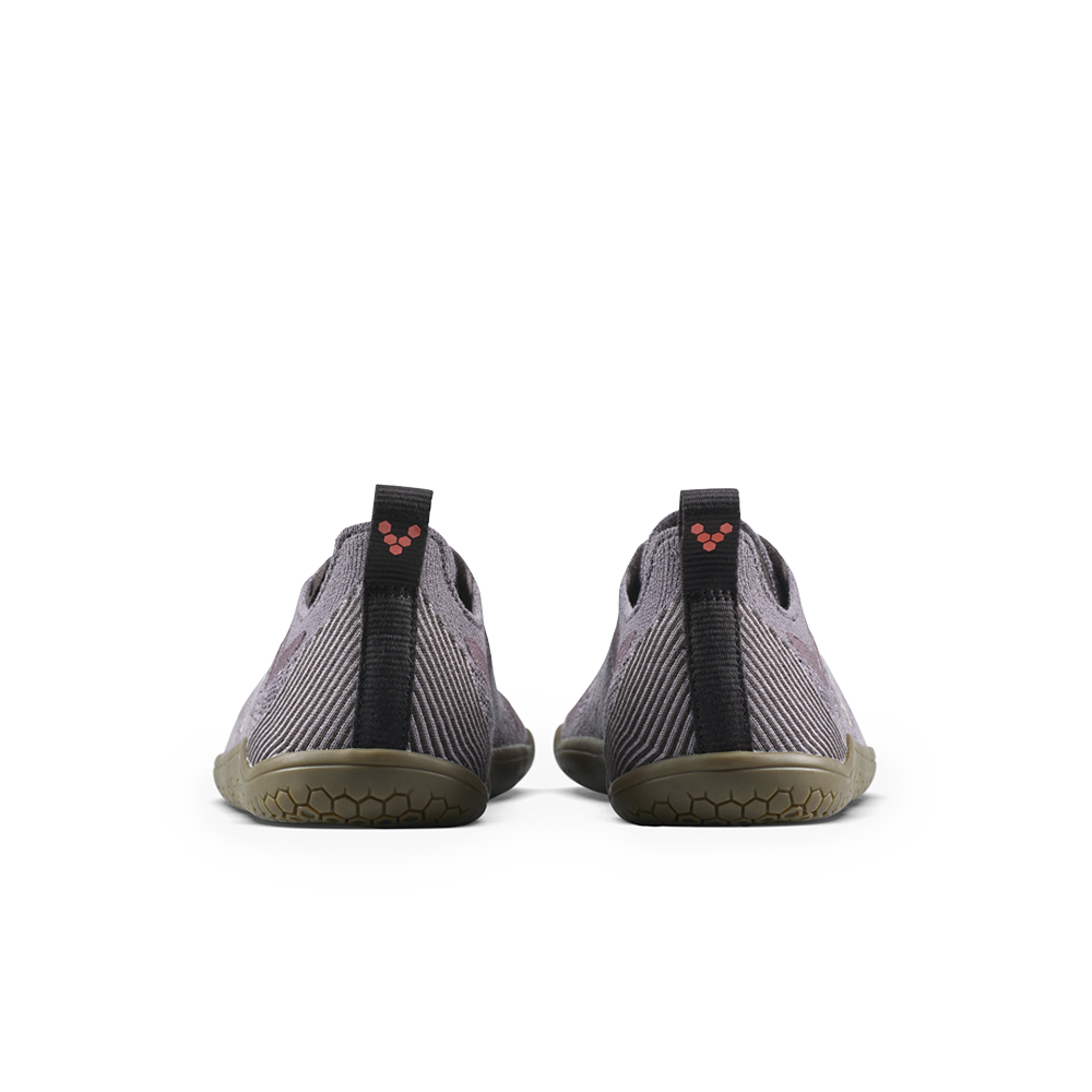 Vivobarefoot Primus Lite Knit Natural Mens Dark Gull Grey