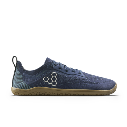 Vivobarefoot Primus Lite Knit Natural Mens Deep Ocean
