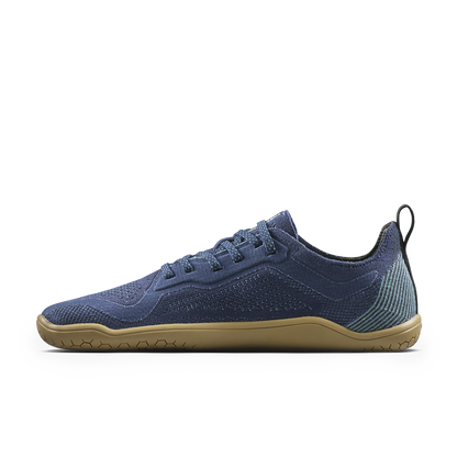 Vivobarefoot Primus Lite Knit Natural Mens Deep Ocean