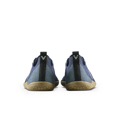 Vivobarefoot Primus Lite Knit Natural Mens Deep Ocean