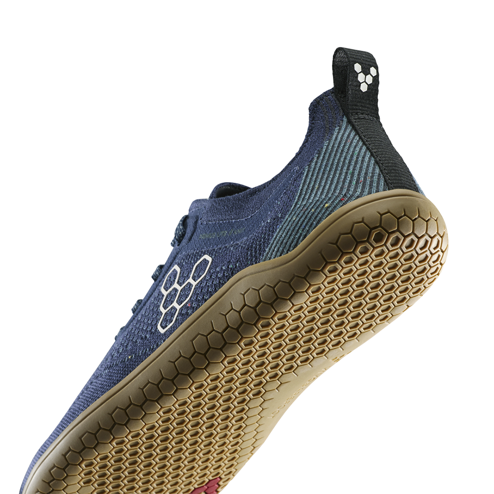 Vivobarefoot Primus Lite Knit Natural Mens Deep Ocean