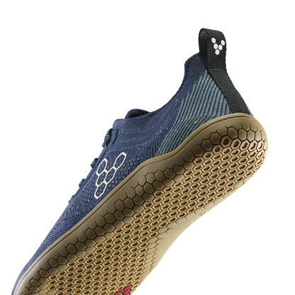 Vivobarefoot Primus Lite Knit Natural Mens Deep Ocean