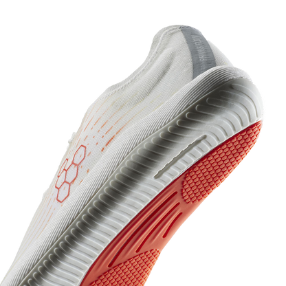 Vivobarefoot Primus Flow Mens Bright White/ Neon Orange