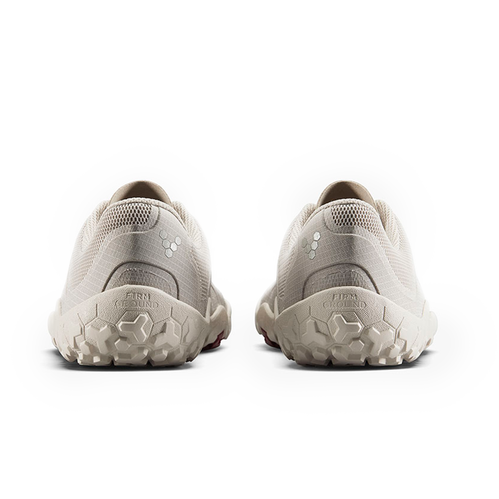 Vivobarefoot Primus Trail FG 3.5 Mens Silver Birch