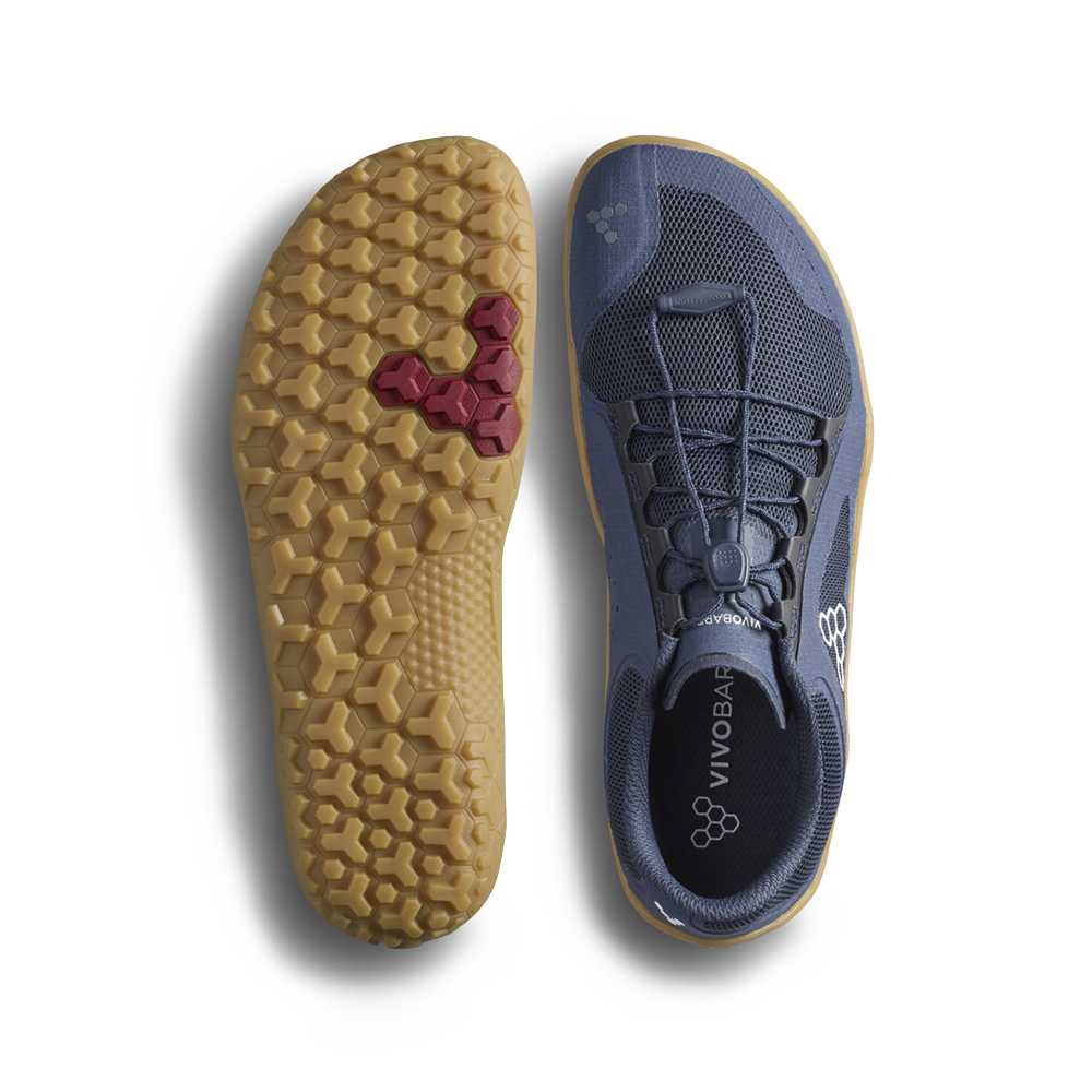 Vivobarefoot Primus Trail FG 3.5 Mens Insignia Blue/Gum