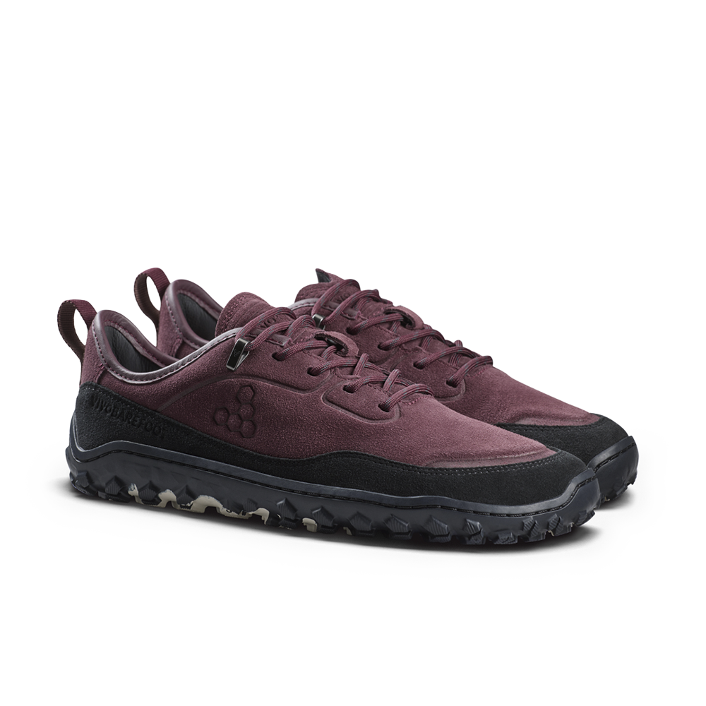 Vivobarefoot Tracker Leather AT Low II Suede Mens Fig