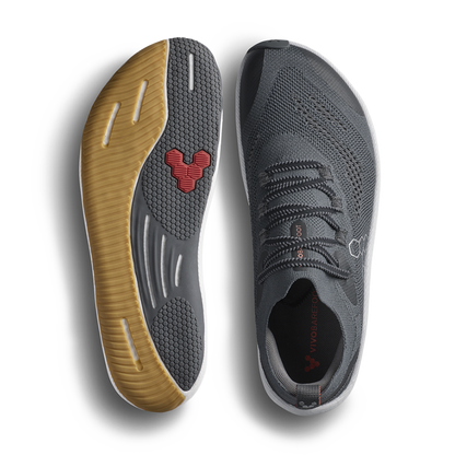 Vivobarefoot Primus Flow Knit Mens Eclipse/Gum