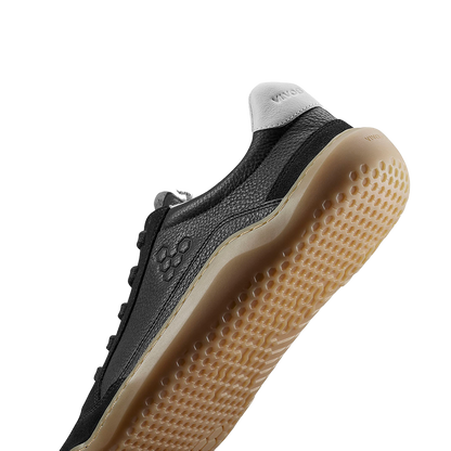Vivobarefoot Gobi II Sneaker Premium Leather Mens Obsidian