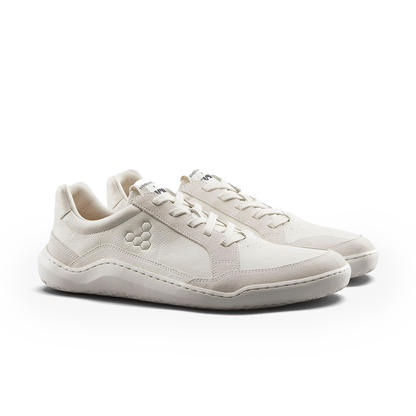 Vivobarefoot Gobi II Sneaker Premium Leather Mens Vaporous Grey