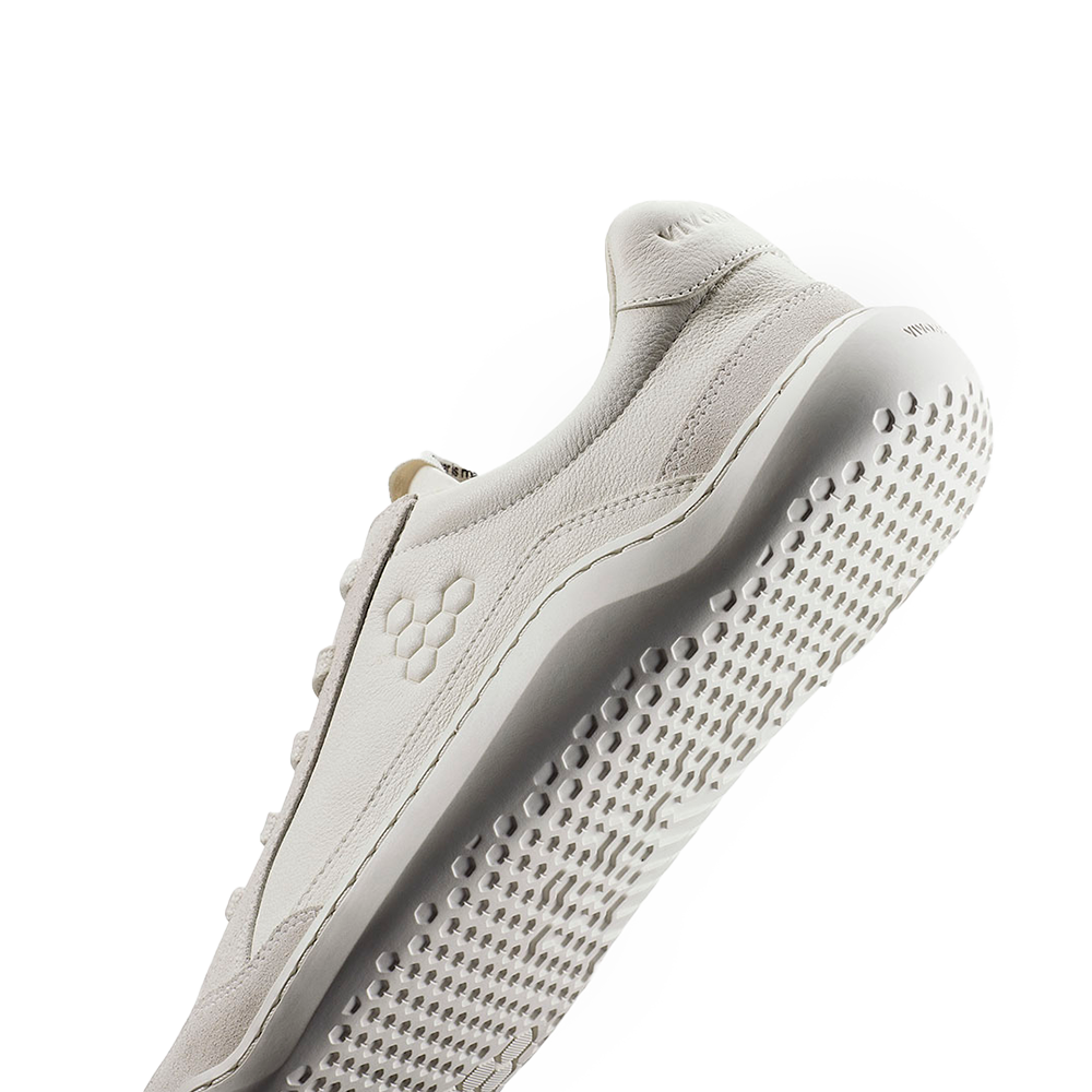 Vivobarefoot Gobi II Sneaker Premium Leather Mens Vaporous Grey